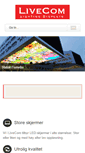 Mobile Screenshot of livecom.no